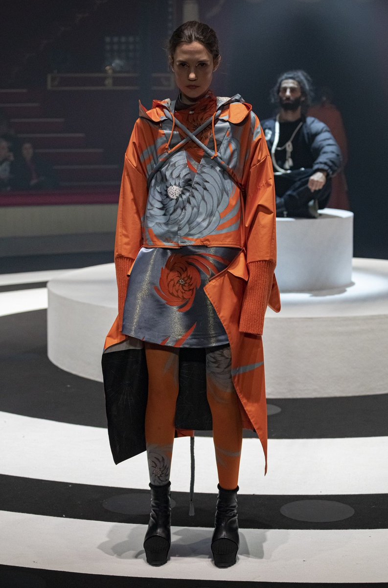 Undercover's "Fallen Man", inspired by the classic "Throne of Blood" has finally hit the floor. While this collection looks to be one of the best in years for Jun's label, premiere pieces like the coveted leather will set you back about $4000 USD... Totally worth it.