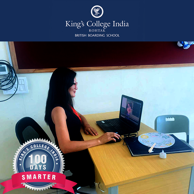 kingscollegein's tweet photo. #KingsCollegeIndia is celebrating the 100 successful days of King’s #VirtualLearningProgram. Heartiest thanks to all the students, the parents and the teachers for their efforts and making this one of the best virtual #learning programs across India. https://t.co/dMFGbxW58h