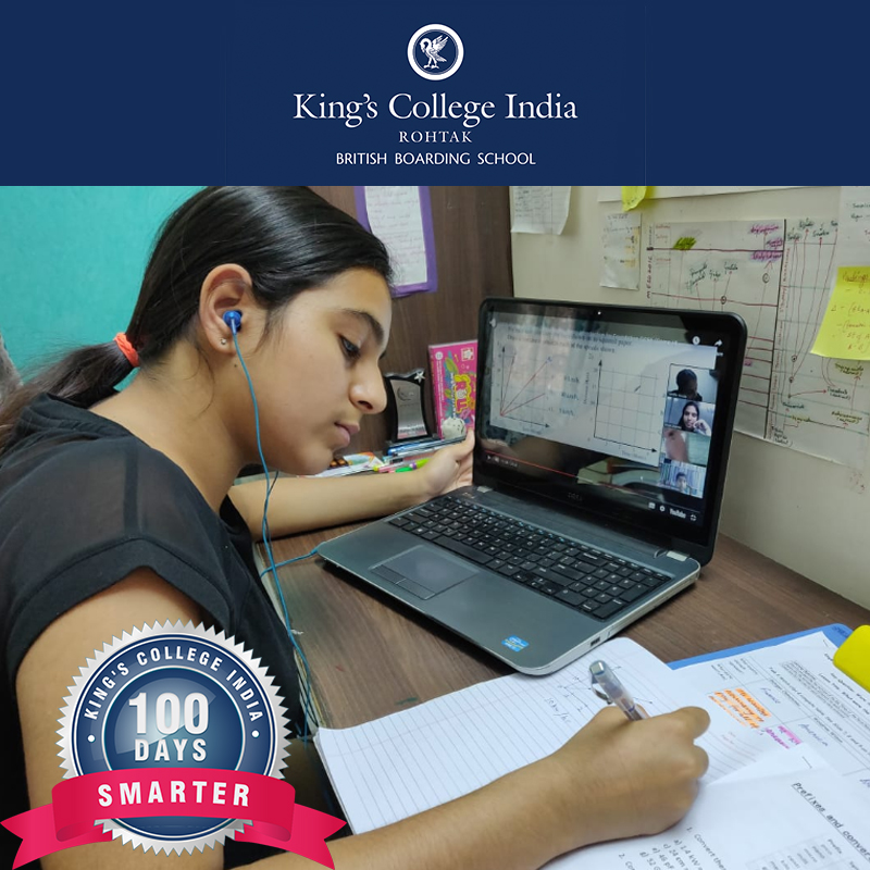 kingscollegein's tweet photo. #KingsCollegeIndia is celebrating the 100 successful days of King’s #VirtualLearningProgram. Heartiest thanks to all the students, the parents and the teachers for their efforts and making this one of the best virtual #learning programs across India. https://t.co/dMFGbxW58h