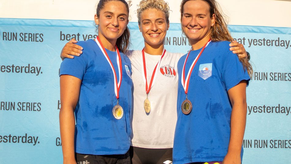 TelevisionMalta's tweet photo. Cachia, Demicoli jieħdu l-ewwel unuri fil-Garmin BSJ Open Water Swim Series - https://t.co/JPql2wbHX5 https://t.co/Wvs9PPjOTH