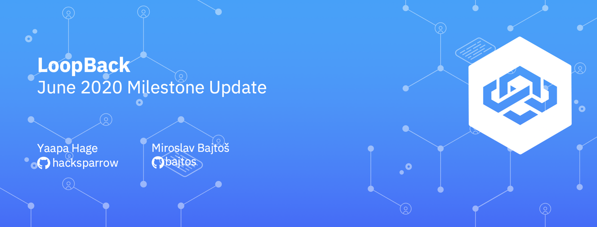 ICYMI - Our #LoopBack June milestone update: strongloop.com/strongblog/jun…

Highlights are:
- Documentation restructuring and improvement
- hasManyThrough relation
- #TypeORM integration

#LoopBack4 #NodeJS #TypeScript #OpenAPI
