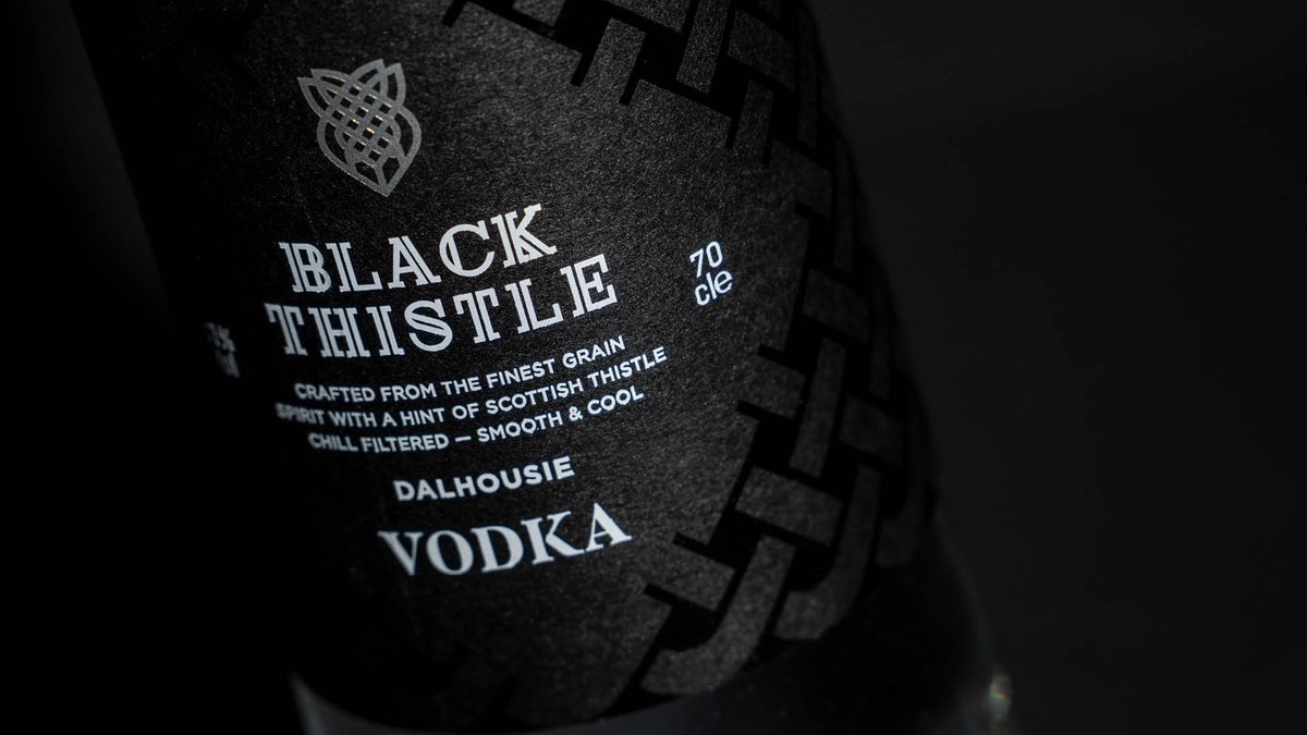 In preparation for the digital and traditional ads going live, we worked with the talented <a href="/jonathanaddie/">Jonathan Addie</a> photography to showcase the subtle details such as the textures and finishes on the <a href="/BlackThistleUK/">Black Thistle Distilleries</a> labels. View the range blackthistledistilleries.com #Branding #Packaging #Gin