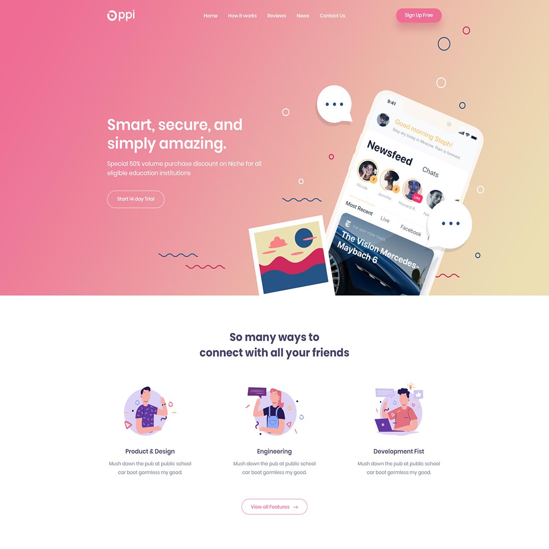 _Kevin_David's tweet photo. Oppi - App Showcase WordPress Theme

Live Preview - https://t.co/YeQMij41Uy

Appshowcase for:
👉🏿Social Media App
👉🏿Health App
👉🏿Finance App
👉🏿Education App
👉🏿Business and almost all other apps

#AppStore #apps #appshowcase #WordPress #wordpressissues #wordpresstheme #reactjs https://t.co/UG4sHFd7x5