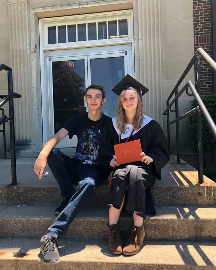 JessKiefling's tweet photo. I'm officially a highschool graduate, now it's time to become a cosmetologist. #Graduation2020 https://t.co/3m71lHDHmG
