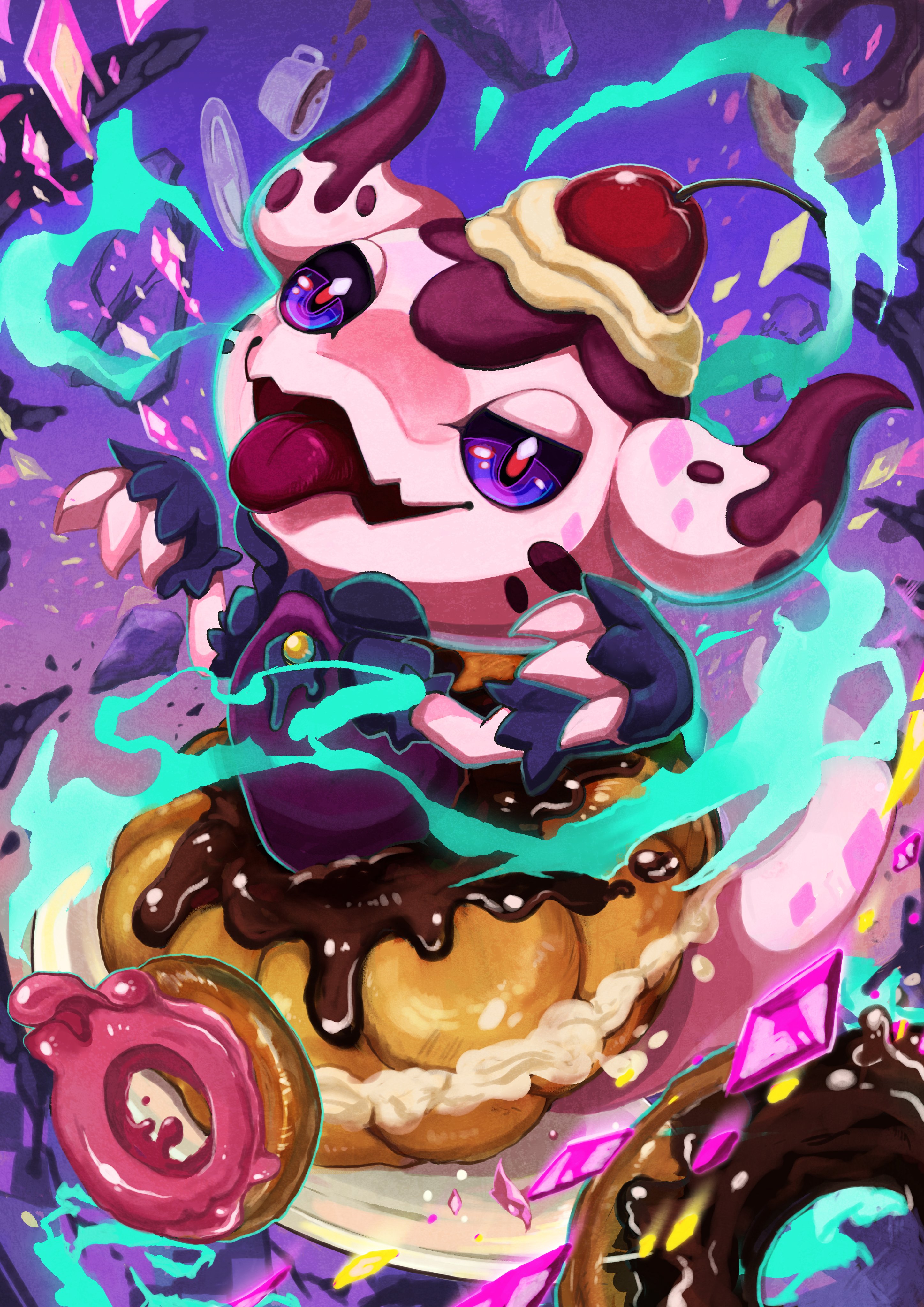 はるか モンスターイラストレーター ゴーストブレッド 焼きたてゴーストモンスター イラスト完成しました イラスト モンスター カードイラスト T Co Cns52vqwqn Twitter