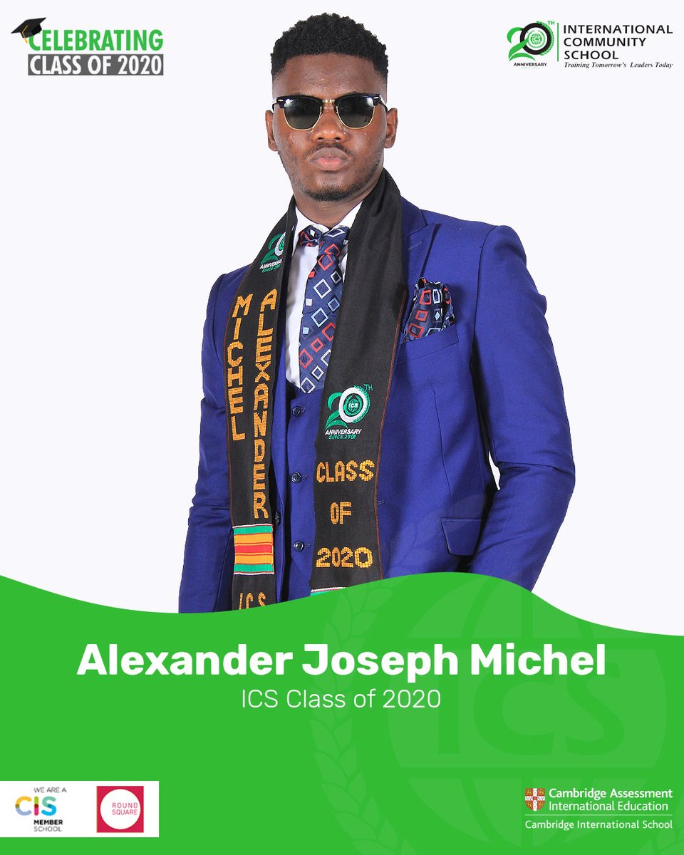 officialicsgh's tweet photo. Alexander Joseph Michel credits the school for helping him manage his temperament and says he leaves with pride over his ability to channel his energy into more positive activities.
#ICSClassof2020 https://t.co/Ayw2lCJwxU