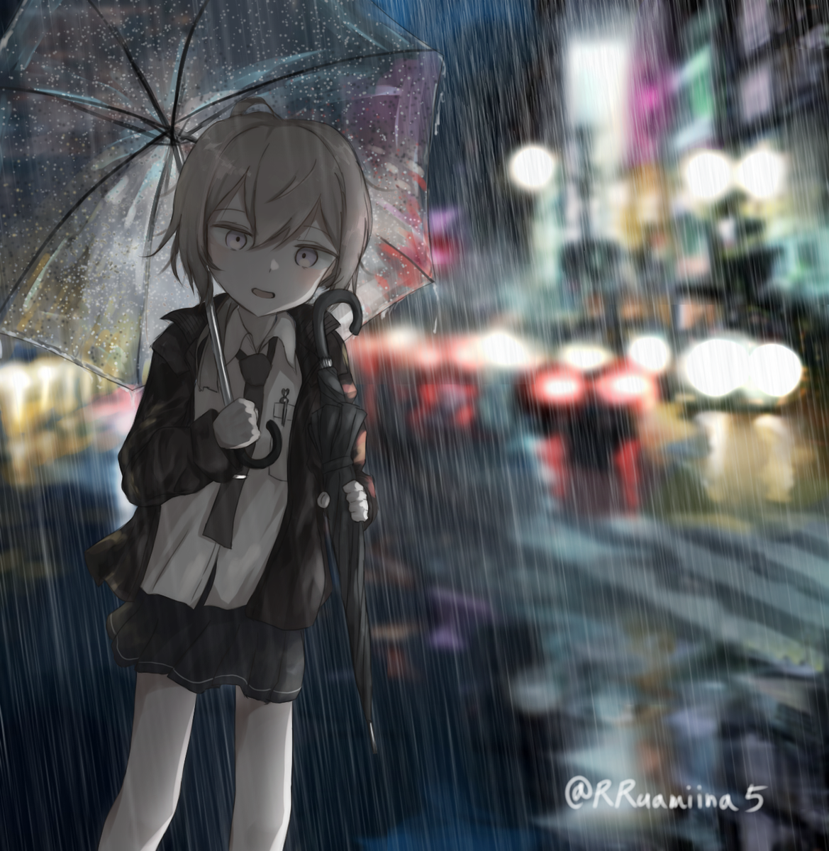 M200(ドルフロ) 「お迎え
#ドールズフロントライン
#M200 」|藤原 玲音のイラスト