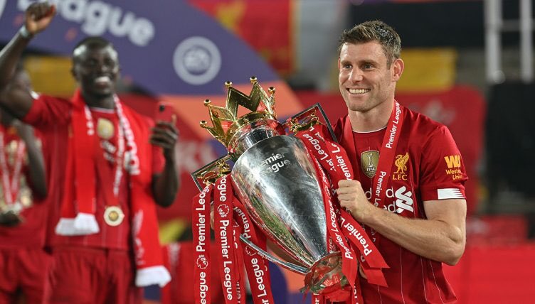 James Milner: ‘i’ve won this trophy with both Manchester City and Liverpool, and there’s no comparison. It meant so much more to win it with Liverpool, the trophy lift even had a better atmosphere at Anfield, despite there being no fans there’