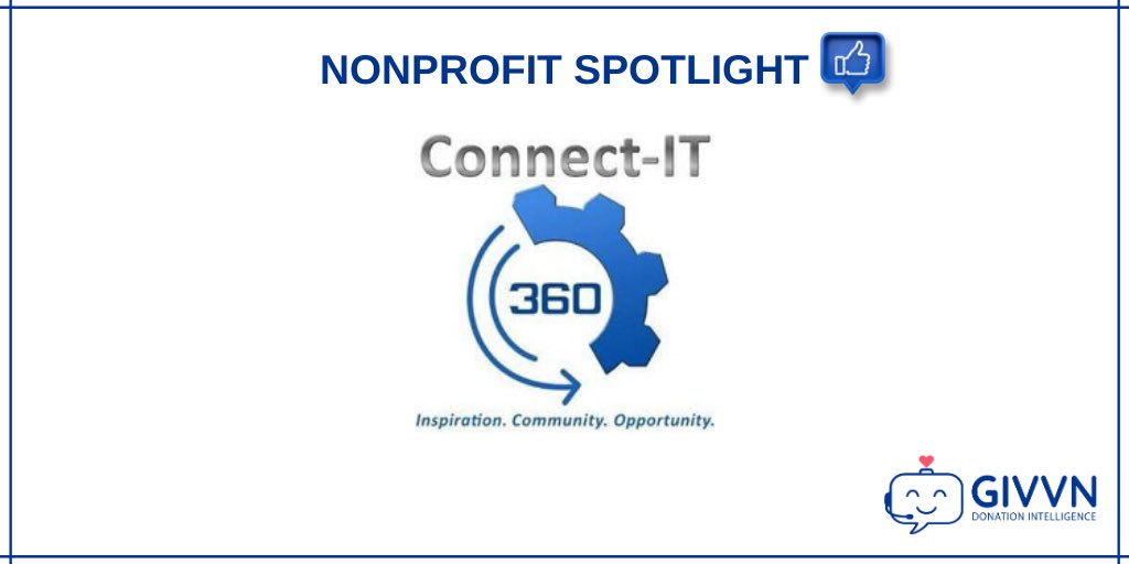 GIVVN Nonprofit Spotlight

Founded by Robyn Mussler, Connect-IT 360 is a nonprofit that bridges the gap between youth and the business world.

They’re growing donations and engagement online with GIVVN. 😍 Learn More: connectit360.org

#fundraising #charity #nonprofits