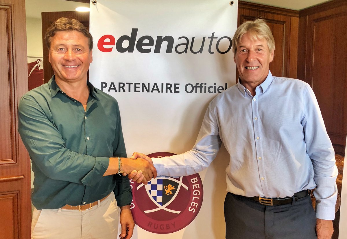 UBBrugby's tweet photo. 👕🚘 Le groupe #Edenauto devient partenaire maillot de l'@UBBrugby ! 👉https://t.co/7iSJe4d8nE
🙌#EntreNosMains #UbbBusinessClub #iloveubb #Bordeaux #Top14 https://t.co/I1zSeSfall