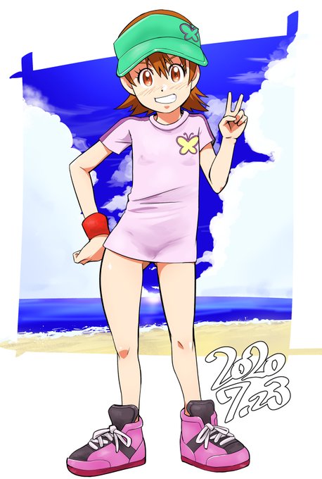 海の日なので空描きました 