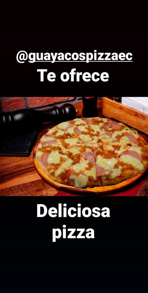 IBlueRadioec's tweet photo. @guayacospizzaec hace una PIZZA artesanalmente DELICIOSA, tienen unos combos económicos y te da la opción de armar la pizza a tu gusto.
Llama al 0960459084 y pide tu pizza que te la llevan a domicilio. https://t.co/Z1pgBBlEzp