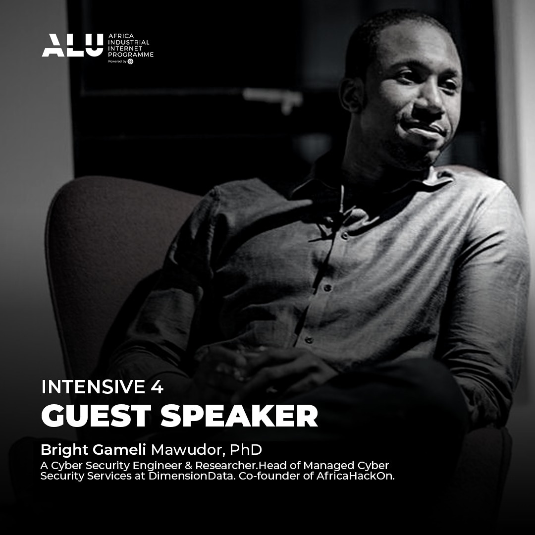 aluaiip's tweet photo. We are pleased to announce one of our #Intensive4 Guest Speakers. @BRIGHTZEED is a Cyber Security guru and will be leading an interactive session aimed at highlighting user vulnerabilities online and how we can protect our information better on the internet. We can't wait! https://t.co/fDxppXW4AM