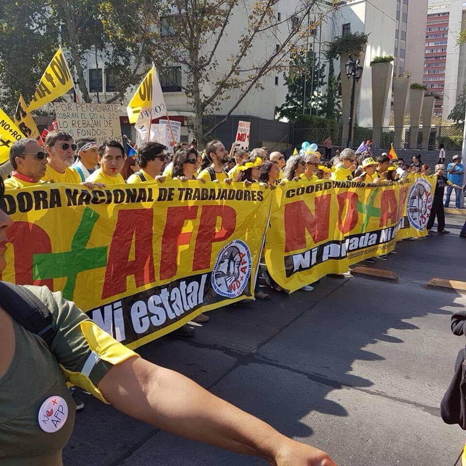 Coordinadora No+AFP tweet media