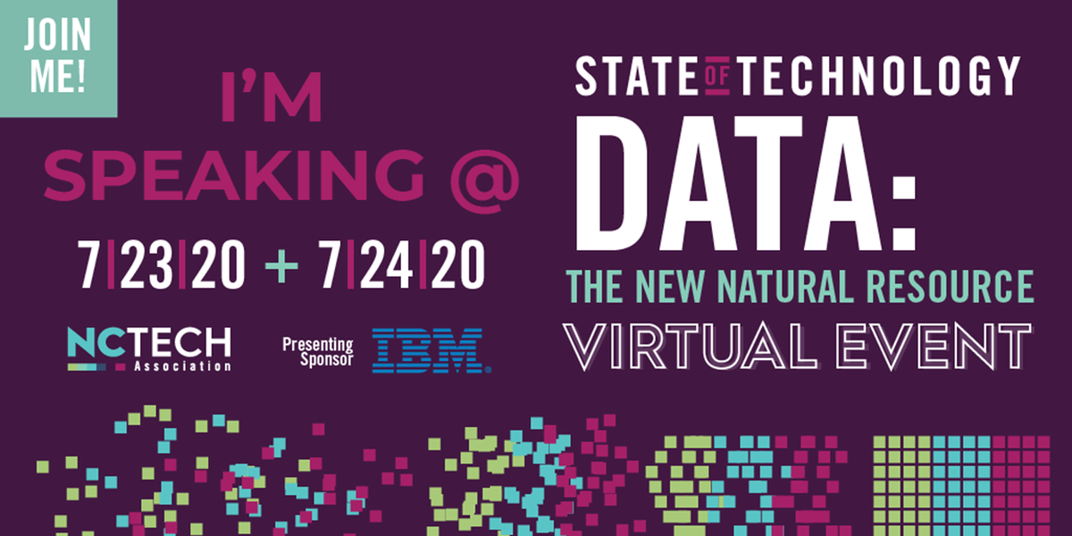rschwiebert's tweet photo. Join me today at the @NCTA State of Technology Conference. I will be sharing my views on our use of data for recruiting and retaining IT talent @waketechcc https://t.co/XtyZkZQFPB