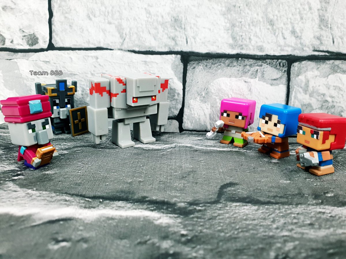 TeamBBB123's tweet photo. We have been enjoying Minecraft Dungeons SO much!
#Minecraft #MinecraftFigure #MinecraftDungeons #MiniFigures #BlindBox #Gamer #Collectibles #Figure #MinecraftSeries20 #redstonegolem #streamer #archillager #keygolem #enchanter #illagerroyalguard
@Minecraft @dungeonsgame https://t.co/EderRP9JNN