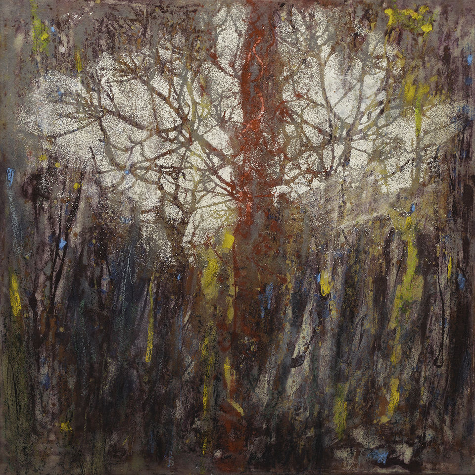 This inspirational painting is by Zahava Sherez, from her "Painted Poems" series from The Healing Power of ART &amp; ARTISTS online gallery. The innovator in both painting and sculpture sends a positive message about human resilience. healing-power-of-art.org/zahava-sherez/