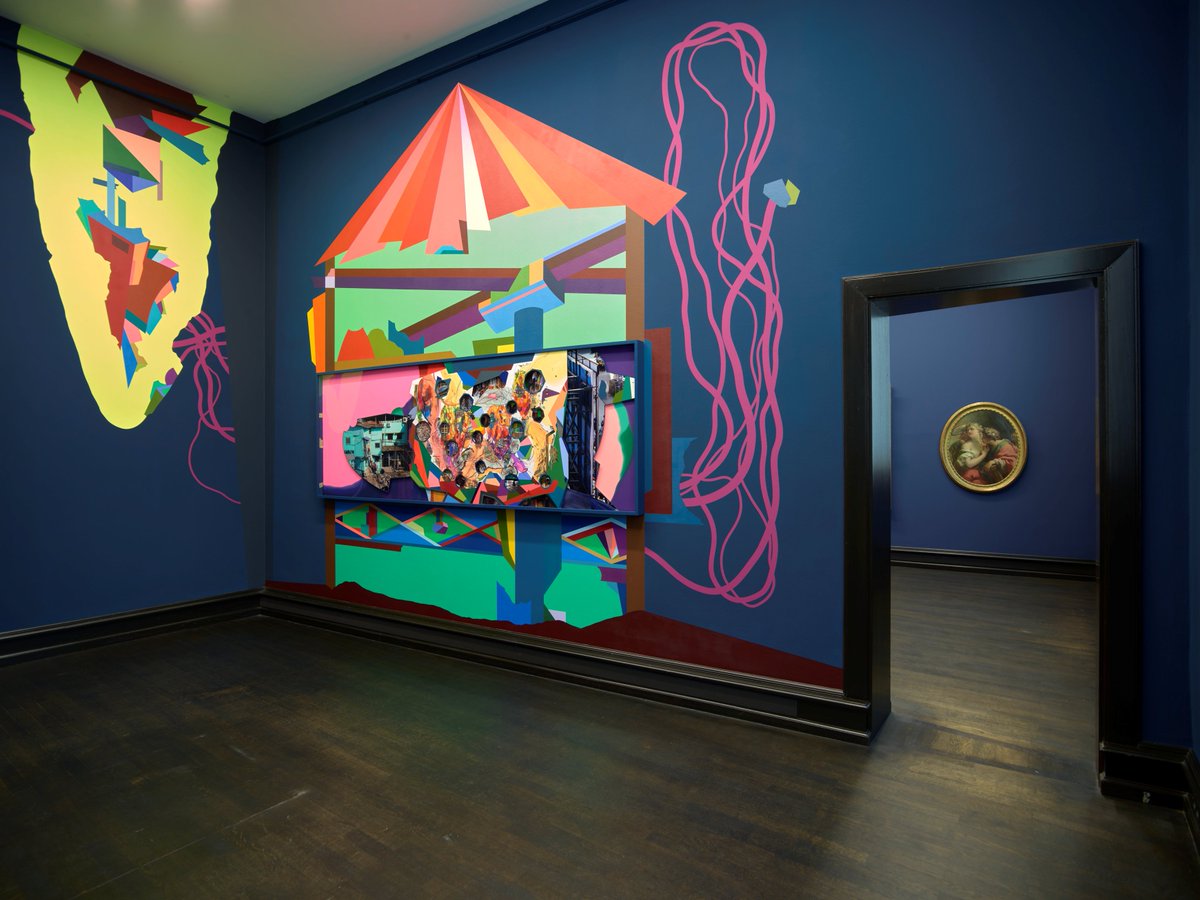 Kunsthalle_HB's tweet photo. Franz Ackermann zu Besuch
Ausnahmsweise findet die Kunstpause um 13h diese Woche morgen am Freitag (statt Donnerstag) statt. Denn morgen ist der Künstler Franz Ackermann zu Besuch &amp; spricht mit Direktor #Grunenberg auf Instagram live über sein Kabinett im Rahmen von #ArtRemix2020 https://t.co/R2y0IJspBp