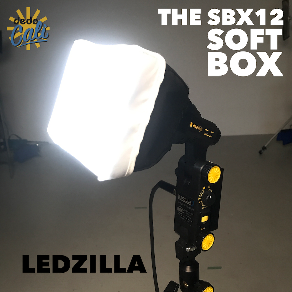 DedolightCALI's tweet image. One LEDZILLA key functions is as an on-board light. Continuing with your Ledzilla education, this is the soft box attachment for it, the DLOBML-SBX12. #local728 #local600 #setlighting #cinematography #dop #filmgear #filmlights #gaffer #filmlighting #directorofphotography