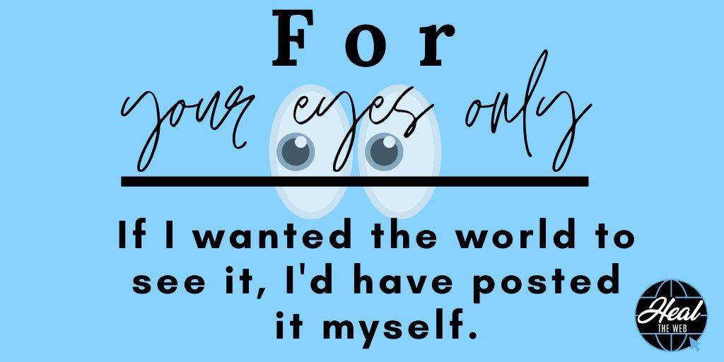 If someone trusts you enough to share their pictures, please respect them enough not to share them with the world.