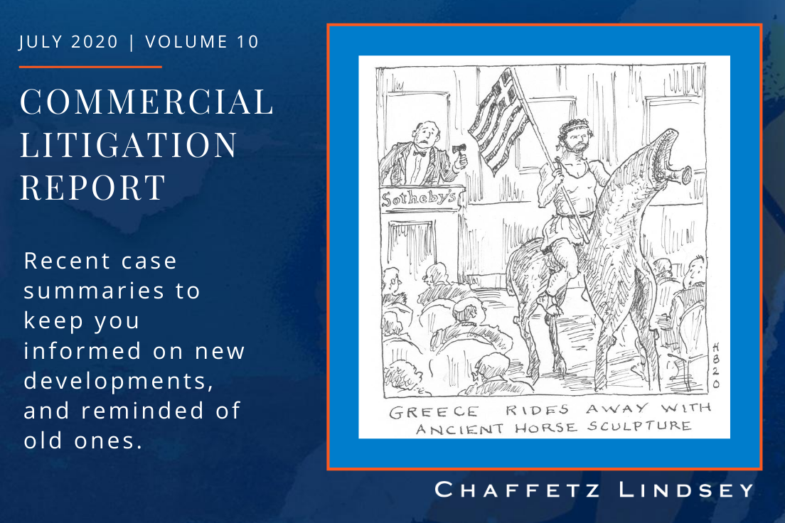 The CL Commercial Litigation Report (Vol. 10) is now available: bit.ly/2WOH7o0?utm_so…