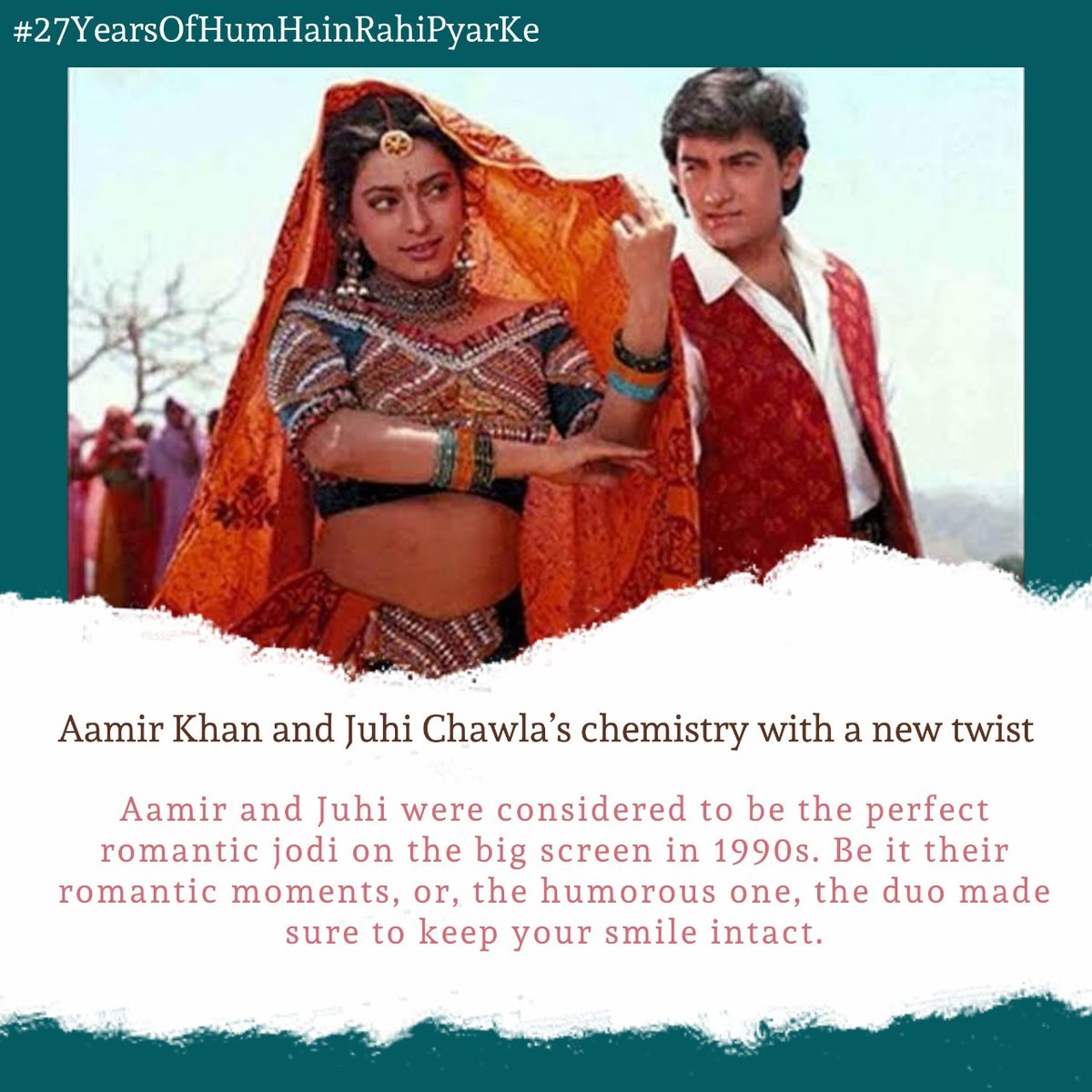 AKofficialTeam's tweet photo. This movie was such a breath of fresh air β€β€
@aamir_khan .
.
.
#aamirkhan #perfectionist #27YearsofHHRPK #27YearsOfHumHainRahiPyaarKe #juhichawla #HumHainRahiPyaarKe #movieanniversary #aamir https://t.co/seasZllthf