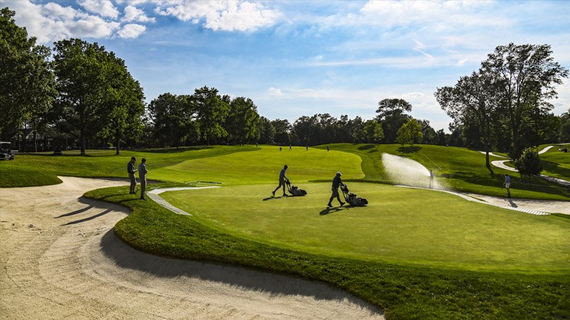 turfnet's tweet photo. Latest turf news: Mission accomplished: Muirfield pulls off PGA Tour doubleheader https://t.co/3tVPWi6vmM https://t.co/AWyiiJyTmt