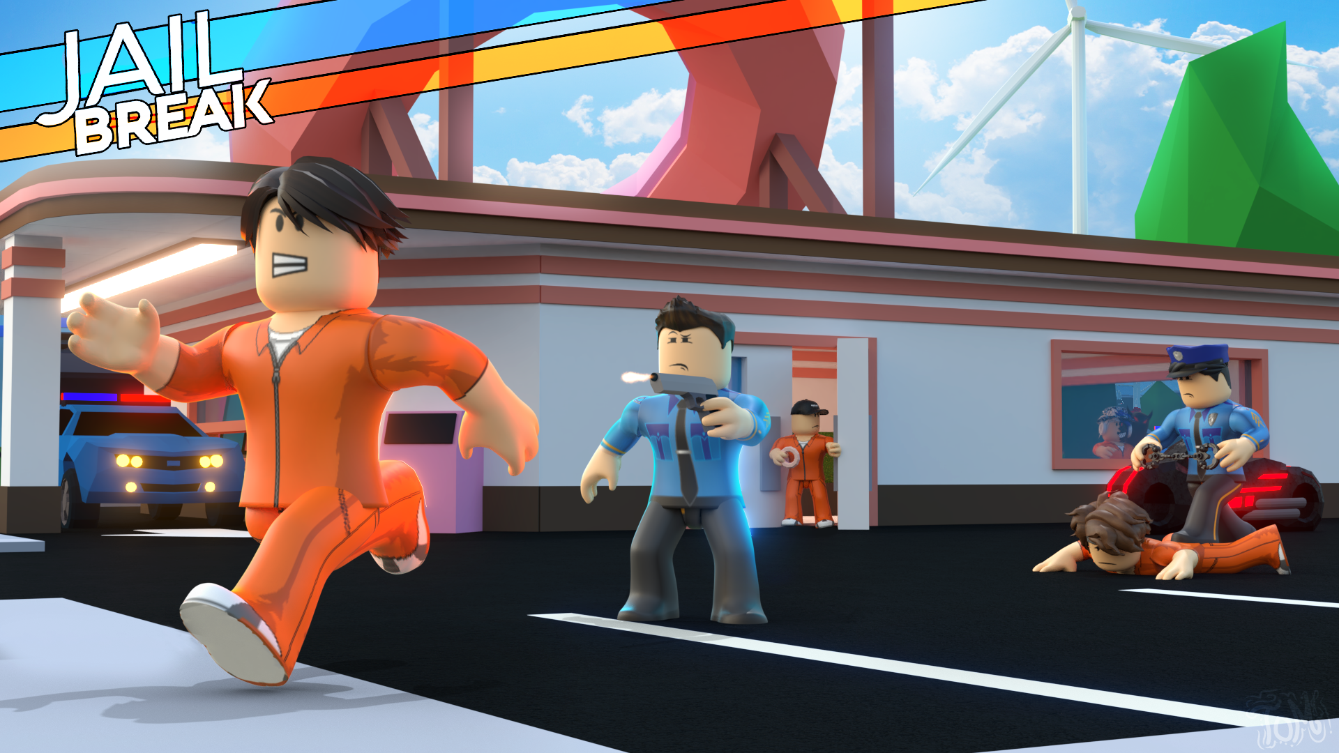 Lego roblox jailbreak prisoner by Junior3DSYMas on DeviantArt