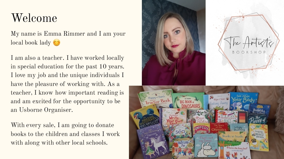 stallfinder's tweet photo. Promoting Reading in Children | Stallfinder | Find an Event or Stallholder https://t.co/yWlayWG6Dv The Artist's Bookshop Usborne Books at Home UK Manchester Lancashire Merseyside Cheshire Yorkshire
#USBAH #UsborneBooks #literacy #childrensbooks #Usborne https://t.co/DLpX3gSVQX