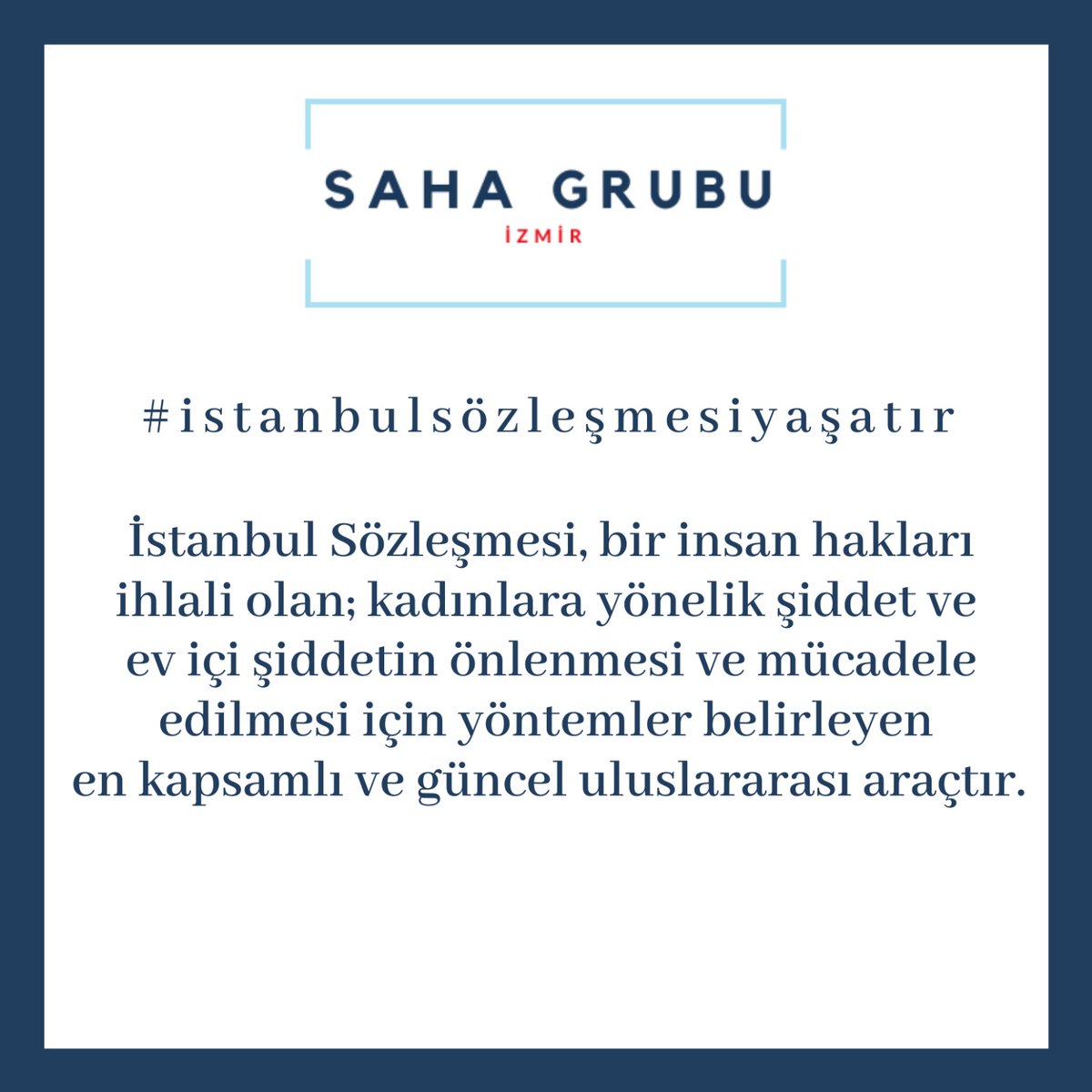 GrubuSaha's tweet photo. İstanbul Sözleşmesi kadına karşı şiddeti bir insan hakkı ihlali ve ayrımcılık türü olarak tanımlar. Bağlayıcı nitelikteki ilk uluslararası düzenleme olan bu sözleşmenin ilk imzacısı Türkiye’dir. 
Sözleşme, 2014 yılında ilk olarak 10 ülkenin onayıyla yürürlüğe girdi.➡️➡️➡️ https://t.co/GPRhqZ7pam
