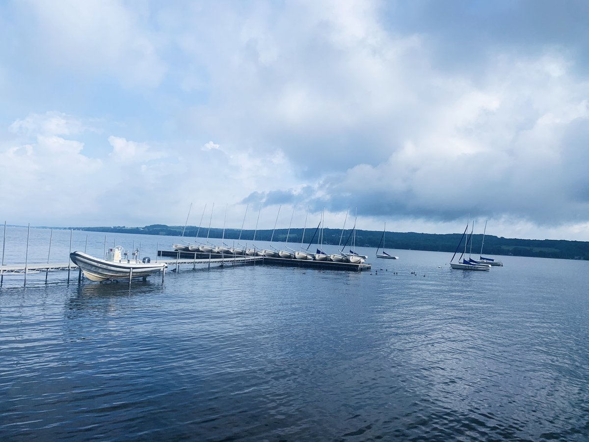 SClcsf's tweet photo. Good morning from CLCSF🌞 We are ready for another great day filled with sailing ⛵️🌊

#chautauqua #chautauqualake #lakewood #learntosail #sailing #teencamp #community #summer #fun #lake #CLCSF https://t.co/oh9ckpE4qv