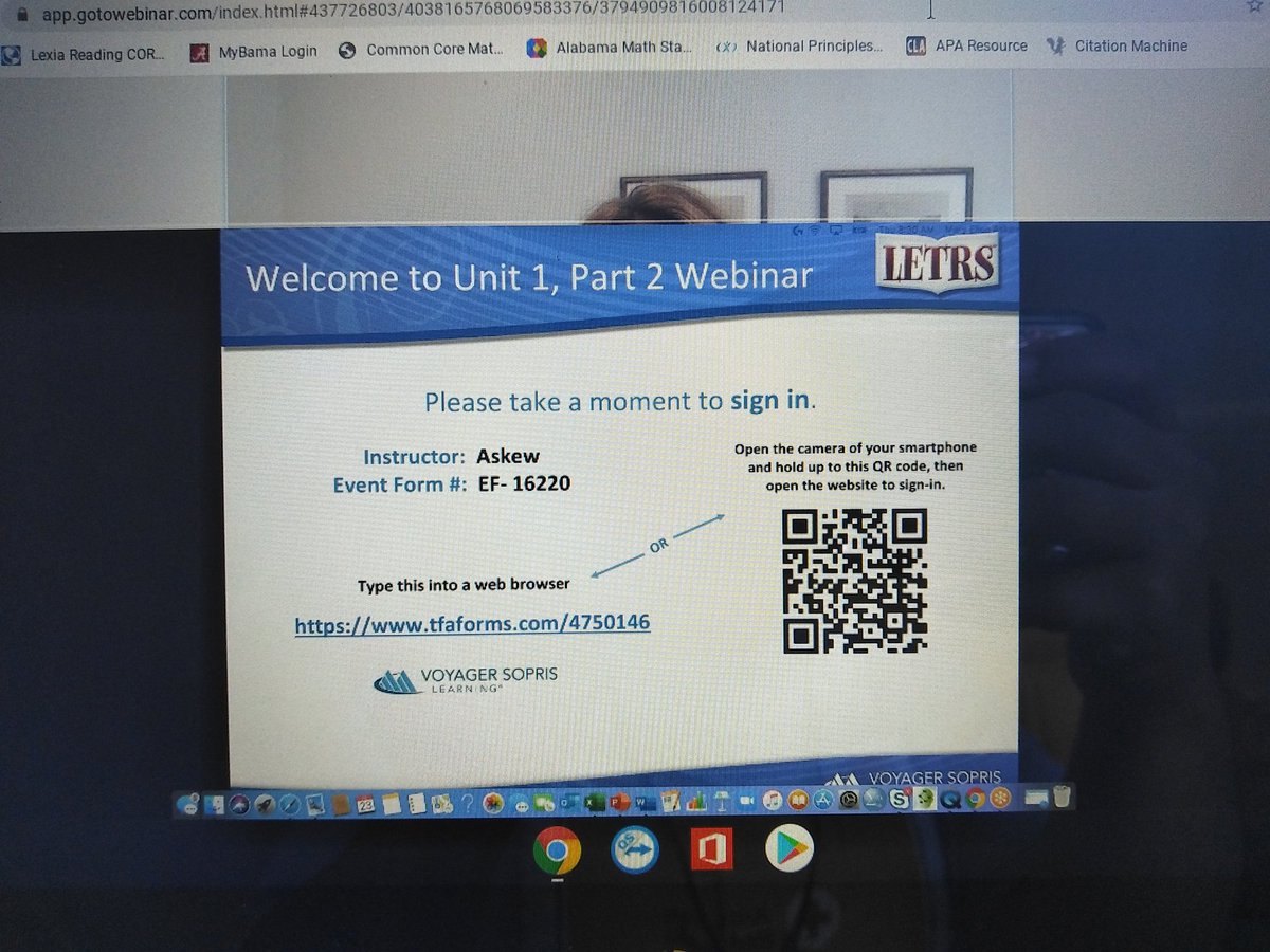 lvmcgill's tweet photo. About to start my next #LETRS training #TCSatHome https://t.co/n92j5QDuzk