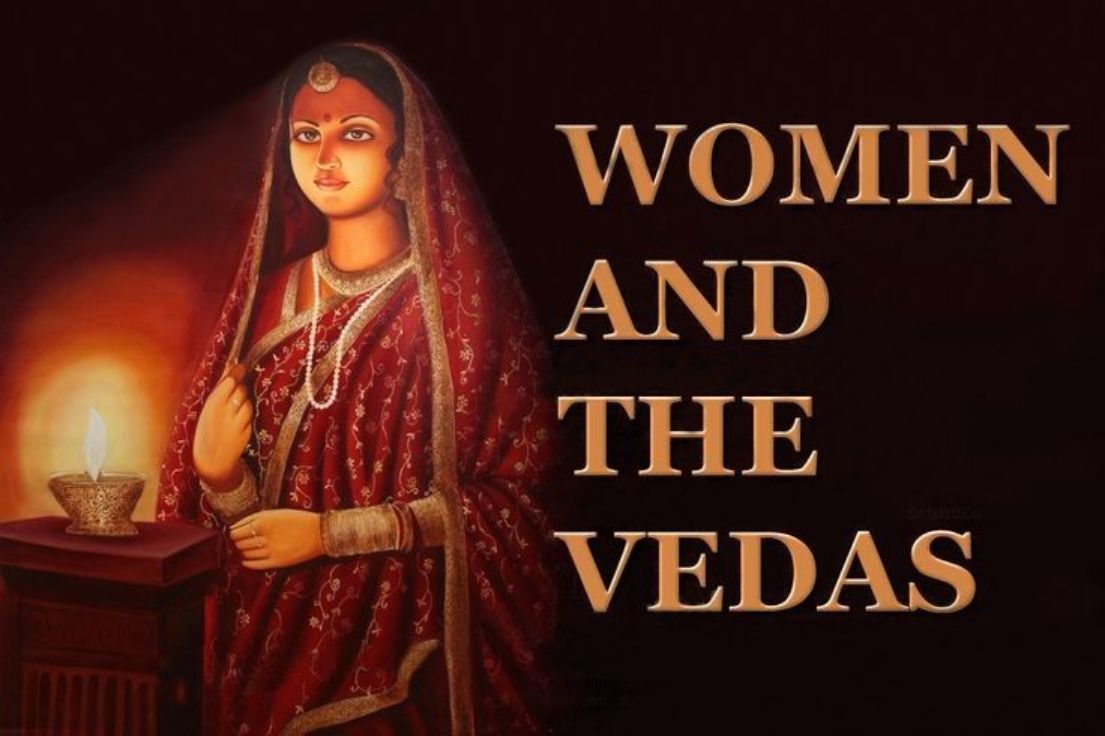  #Thread  #Women_And_The_VedasSanskrit terms used by the husband for the wife were Pathni (the one who leads the husband through life), Dharmapathni (the one who guides the husband in dharma) and Sahadharmacharini @Sanjay_Dixit  @Aabhas24  @jkd18 Pic credit  @mkg_creative