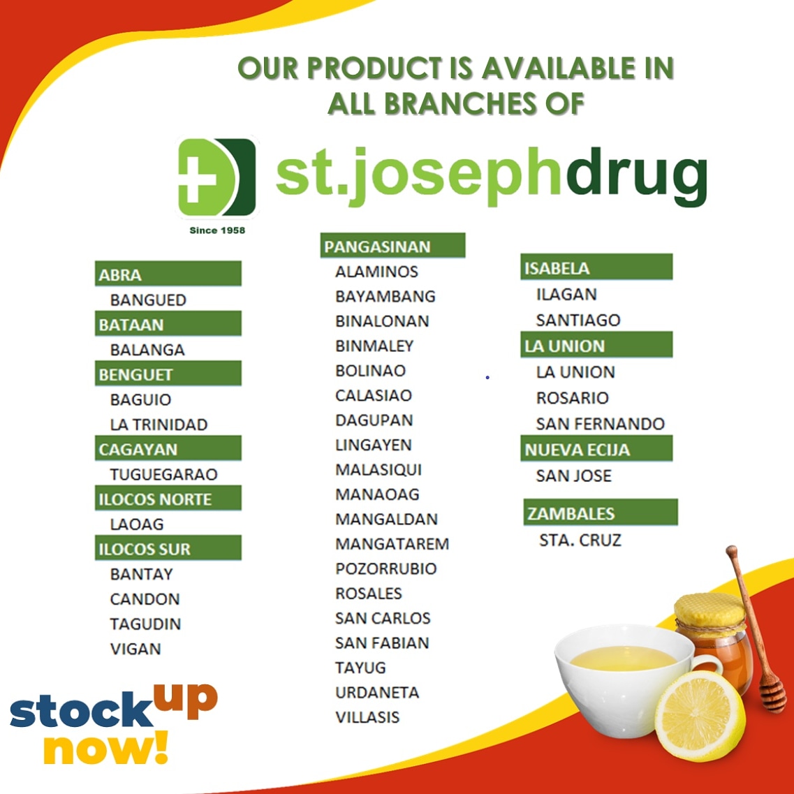 sinuzip_ph's tweet image. Handa ka na ba sa tag-ulan? 

Need relief for colds &amp;amp; flu symptoms?

Grab our product in all branches of St Joseph Drug!

If you want to know about our product, message us!

#ColdsFluSymptoms #Cloggednose #Runnynose #Headache #Fever #Chills #Bodypain #Sorethroat  #StJosephDrug