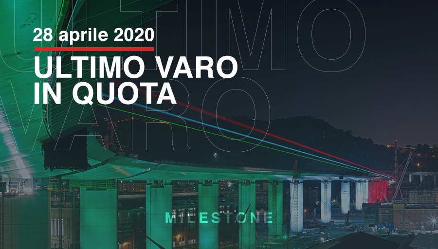 per_genova's tweet photo. #Milestone: il 28 aprile 2020, a sette mesi dal primo varo in quota, viene completato l’impalcato del nuovo #PontePERGENOVA.
#PERGENOVA https://t.co/3GDc4M9T9n