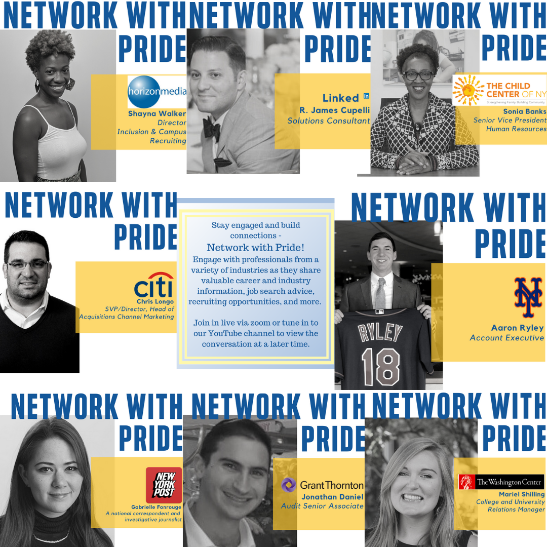 jennacamp's tweet photo. 16 #NetworkWithPride programs in 17 weeks! @HofstraU students were able to stay engaged and build connections with professionals. Our program will return in the fall, bigger and better. Want to partner with us? Feel free to reach out @HofstraOSLE @HofstraCareer https://t.co/bsbJvrsoXT