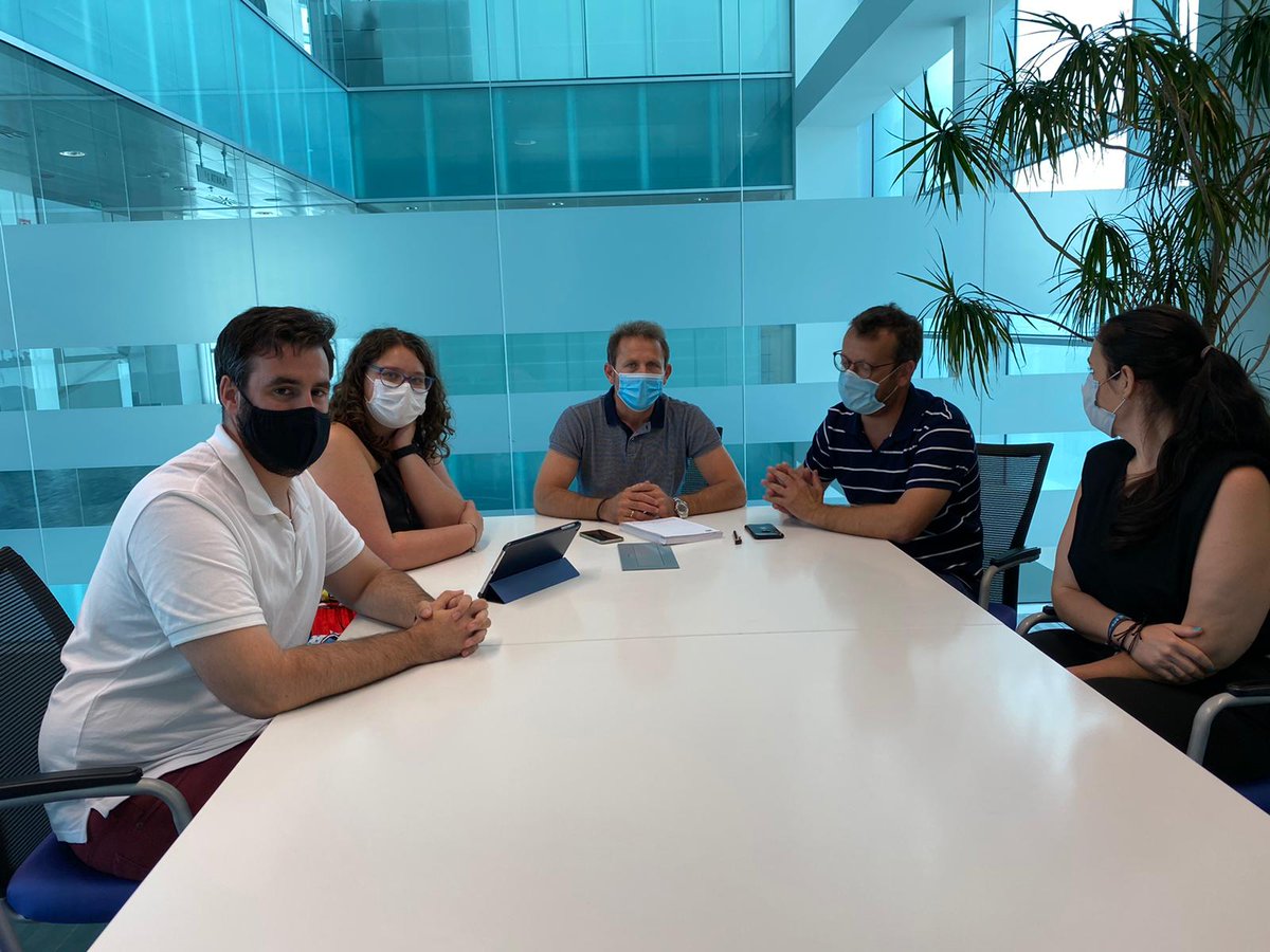 Reunión muy productiva la de hoy, entre la Vocalia de Formación de Academias y Redes Sociales, y el Ayuntamiento de Torre Pacheco.