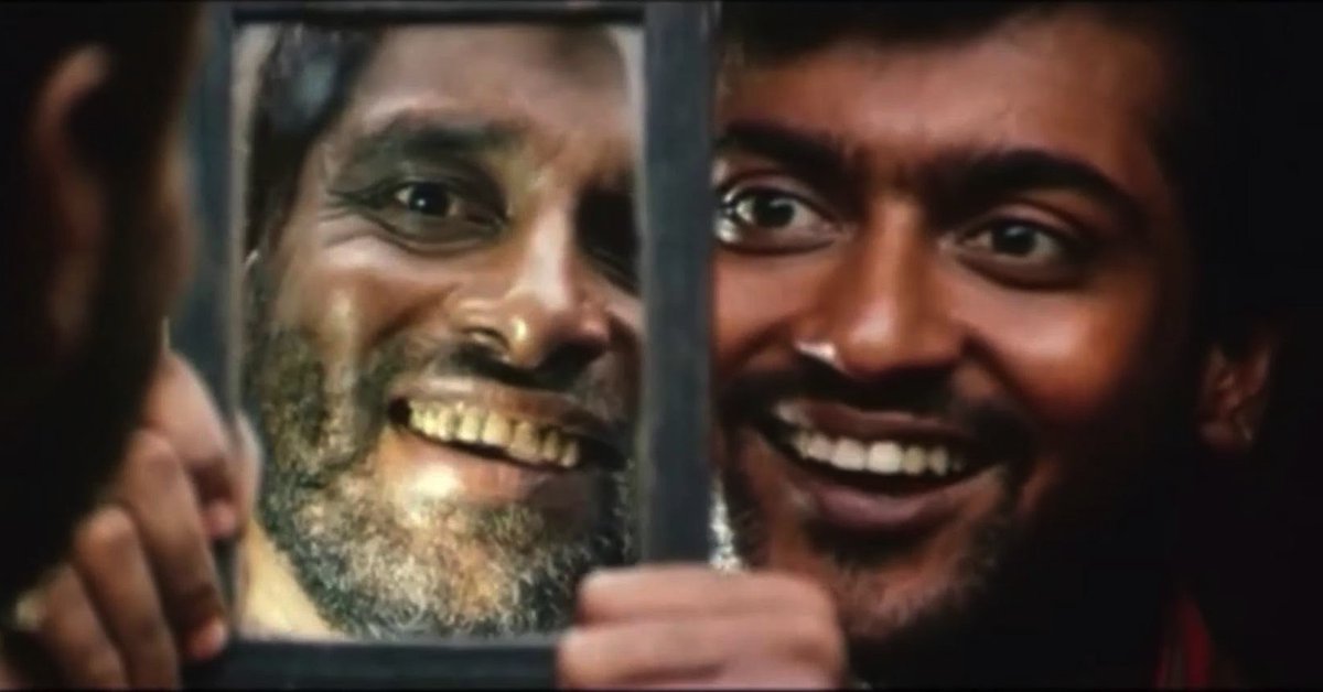 dilani_r's tweet photo. As Michael. As Krishnan. As Anbuselvan. As Sakthi. Thinking about 4 of my absolute fave @Suriya_offl roles on this great performer's bday. #AyaithuEzhuthu #VaaranamAayiram #KaakhaKaakha #Pithamagan #HappyBirthdaySuriya #HBDSuriya https://t.co/zpP1xeO6Us