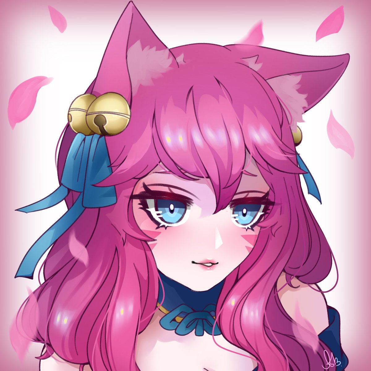 NeferuSama's tweet photo. ୨୧ ꒰ League of Legends - Ahri (ꈍ ᴗ ꈍ✿)
I love this event so much. Had a lot of fun playing this morning.🌸����

━━━━━━━━━━━━━━━━━━
#Spiritblossom #SpiritBlossomAhri #LeagueOfLegendsFanArt #LeagueOfLegends #Leagueofart #Ahri #ArtofLegends #LeagueofLegendsAhri https://t.co/1KzKHMRqFU