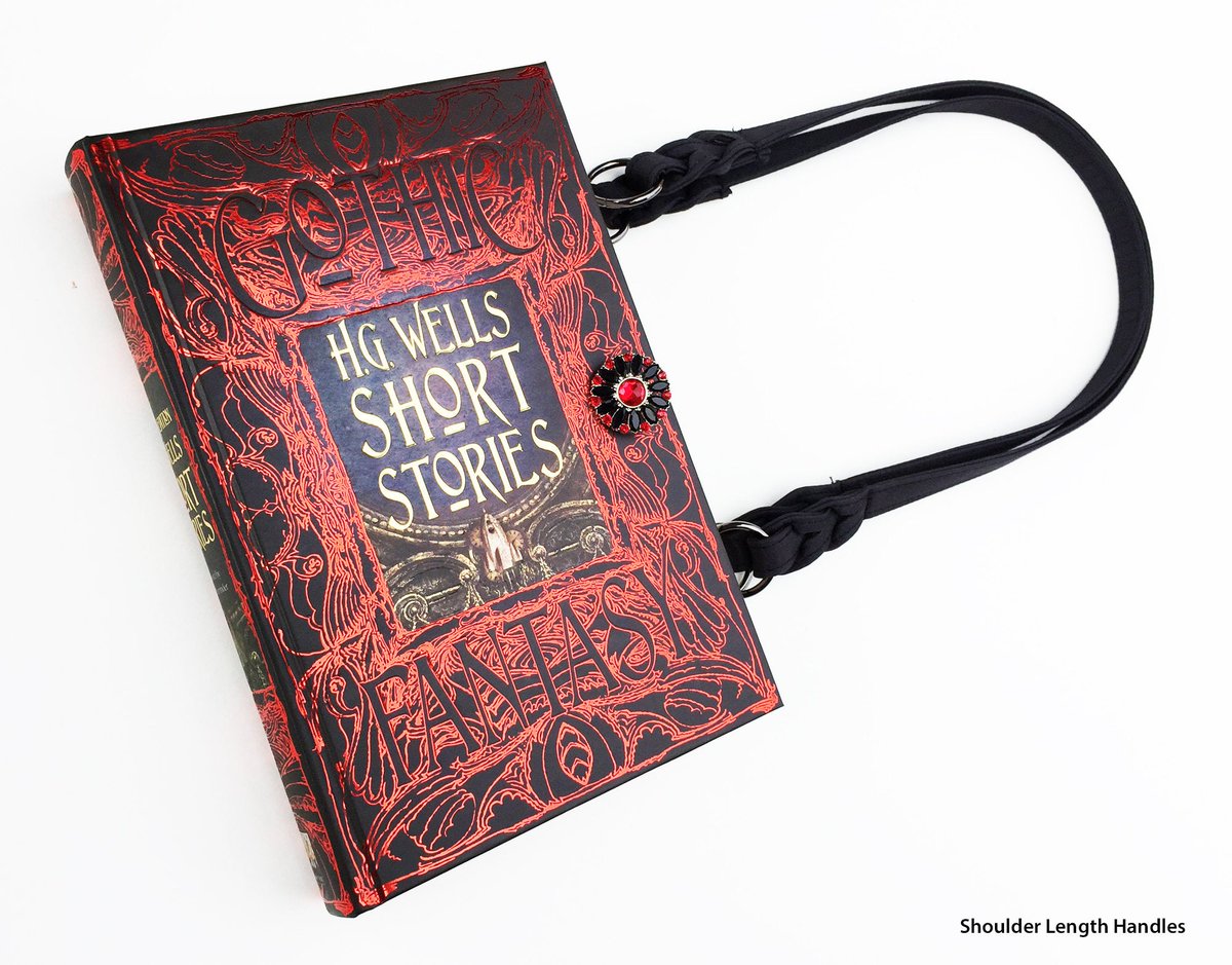NovelCreations's tweet photo. HG Wells Gothic Fantasy Book Purse - Sci Fi Book Clutch - The Time Machine Collector - Invisible Man Book Cover Handbag - Nerdy Gift https://t.co/fIZnU1mZeM #Etsymntt #bookpurse #booklover #ScienceFictionGift https://t.co/7Tw103auTx