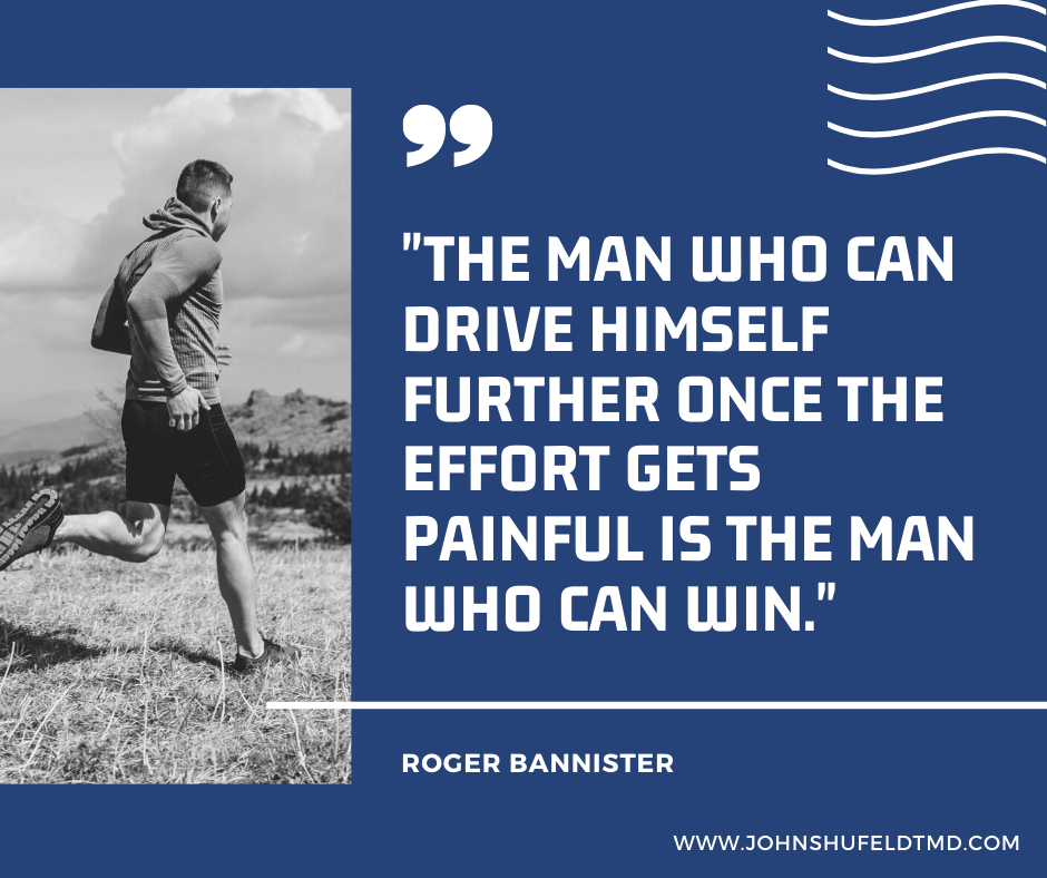 JohnShufeldtMD's tweet photo. "The man who can drive himself further once the effort gets painful is the man who can win." - Roger Bannister
#rogerbannister #quotesilove #dailyquote #persevere #pushthrough #quoteoftheday #quotesaboutlife #quotetoremember #quoteslover https://t.co/6iVYkssggk