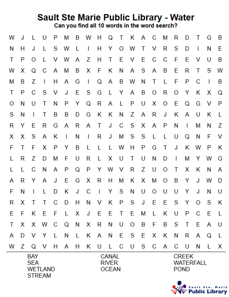 SSM_Library's tweet photo. Looking for something to tie over the kids? Here's a fun word search for your kids to do!
If you would like the answers, feel free to send us a message. 😊
#ssm #sault #ssmpl #library #soo #saultstemarie #thesoo #publiclibrary #community #staysafe #socialdistancing #kids https://t.co/oQz7pZ33Xg