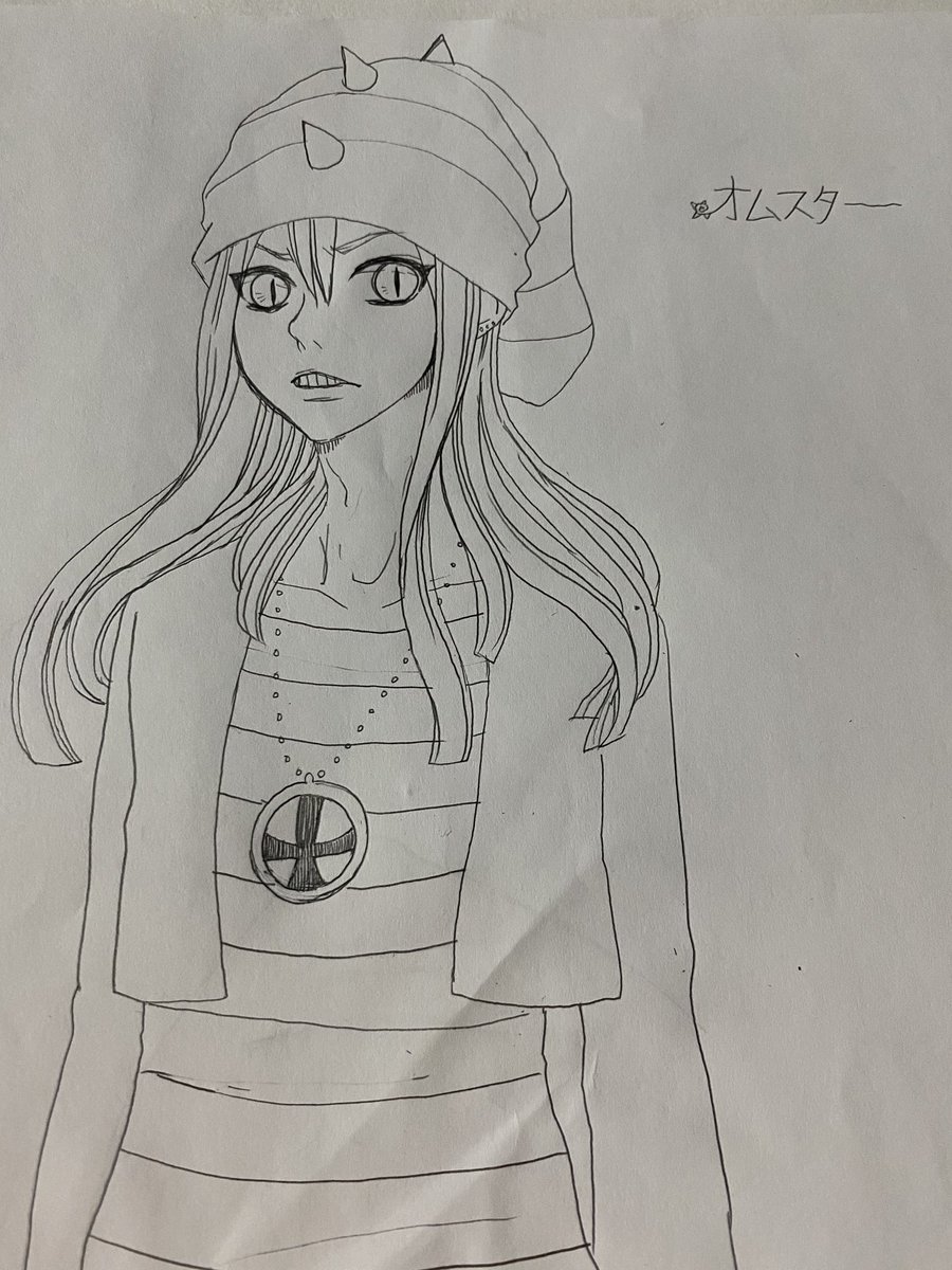 O Xrhsths 亞夜十 Sto Twitter オムスター イラスト ポケモン擬人化 落書き