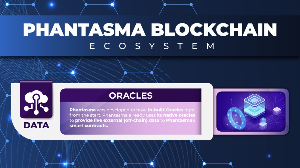 PhantasmaChain's tweet photo. Phantasma was developed to have in-built Oracles right from the mainnet launch, back in October 2019.

Phantasma already uses its native Oracles to provide live external (off-chain) data to Phantasma’s smart contracts.

#oracles #smartcontracts #blockchain #data https://t.co/FVo9gqxBc6