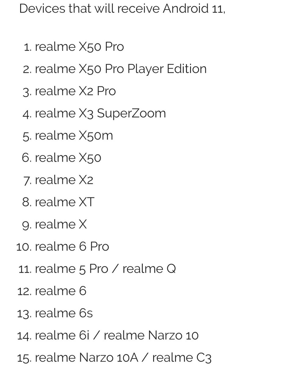 Realme 15 Device Android 11 Update rolling out

#RealmeX3SuperZoom #realmex50pro #realmex2 #realmeV5 #realmex #IoT #Android #Androidd11 #Explore #exposingleaks