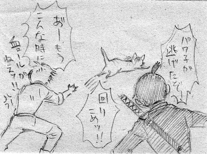 いろいろな手続きに忙殺されてたし、忙しいさなかに猫に脱走されるなどした(イメージ図) 