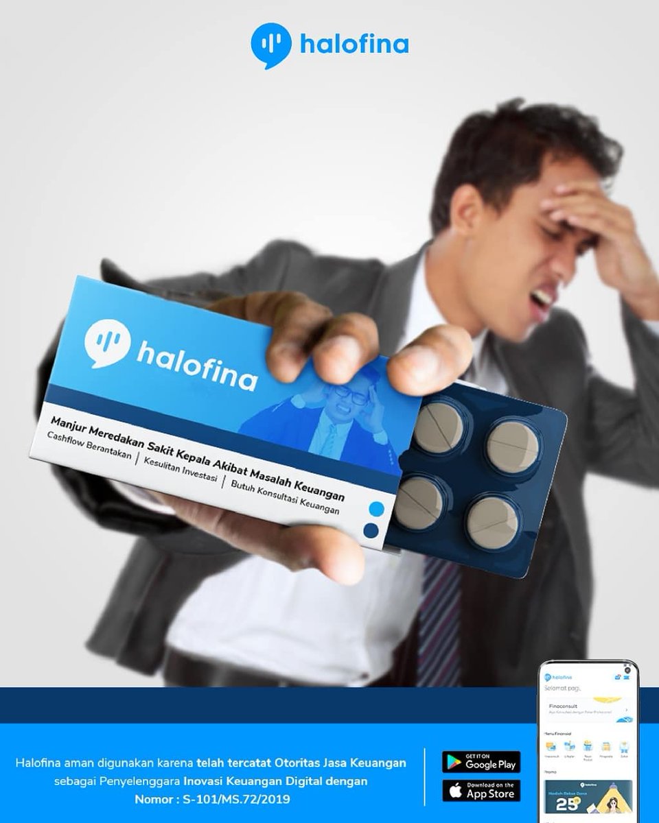 halofina_id's tweet photo. Halofina [ a thread ] APLIKASI AMPUH UNTUK MEREDAKAN SAKIT KEPALA AKIBAT MASALAH KEUANGAN. #halofina #keuanganjadiberes https://t.co/DCOwEmkMJF