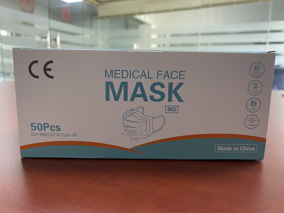 Hunan_Triplex's tweet image. Type IIR medical mask.