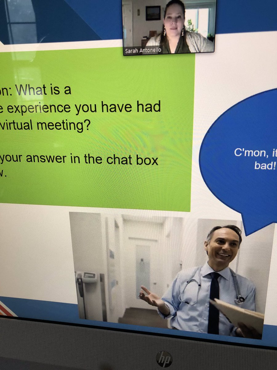TheKlepacs's tweet photo. Presented on Virtual Engagement with my good friend @AntonelloSarah this morning at @ALABuzz Chapter Leadership Institute. cool tricks re virtual presentations, and ways to connect virtually with members, business partners, and prospective members! #virtualengagement #ALACLI2020 https://t.co/8Xb06OjpUn