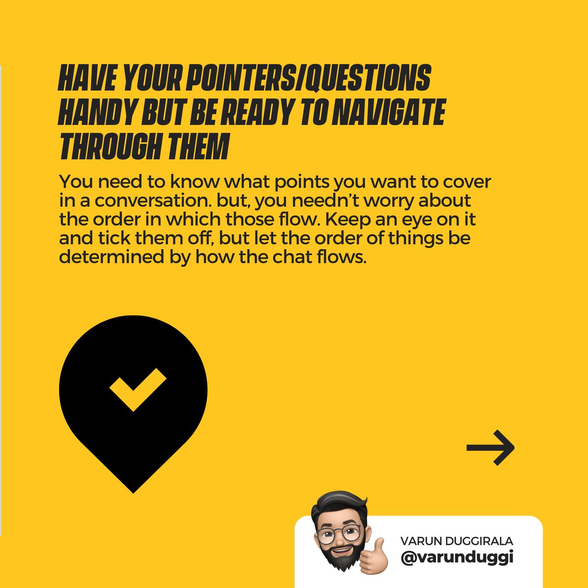 varunduggi's tweet photo. Structuring a conversation on a podcast is something that involves a little more than framing the questions, it’s about figuring a way to build an engaging narrative while covering all the bases you set out to cover & some beyond what u thought you would. #podcasthacks #podcast https://t.co/OzdSJRlUw9
